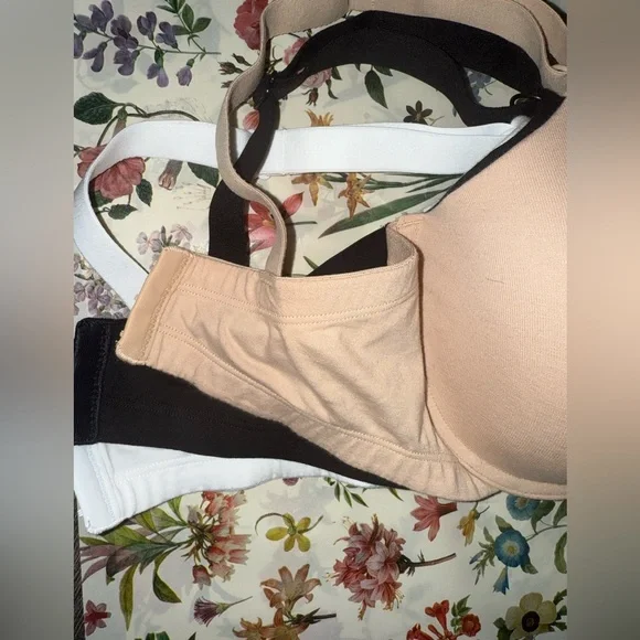 🍇NWOT Fruit of the Loom Cotton T-Shirt Bra 3-Pack 36DD - Picture 2 of 7